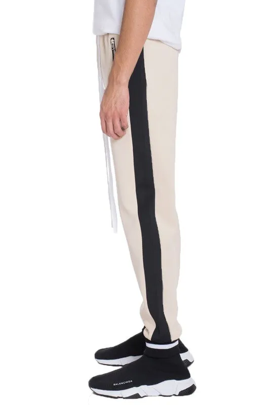 Men's Yellow Heavyweight Sweat Jogger Pants