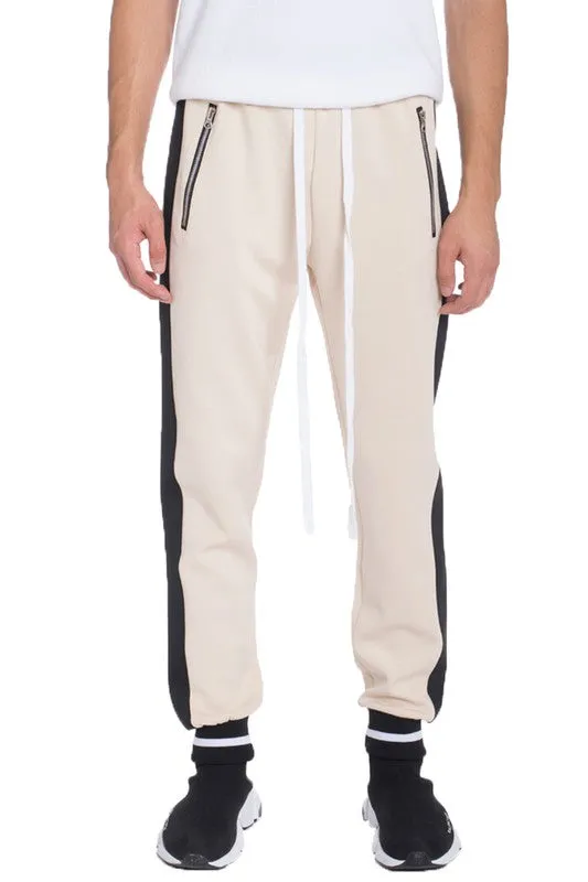 Men's Yellow Heavyweight Sweat Jogger Pants