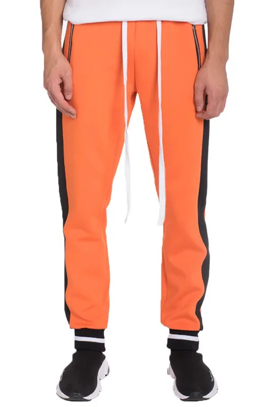 Men's Yellow Heavyweight Sweat Jogger Pants