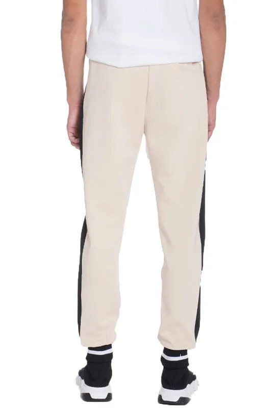 Men's Yellow Heavyweight Sweat Jogger Pants