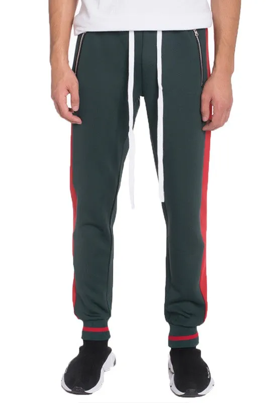 Men's Yellow Heavyweight Sweat Jogger Pants