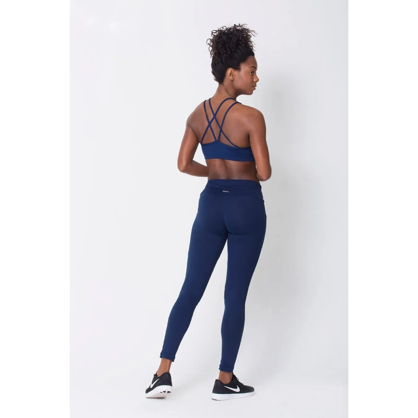 Navy Pocket Legging