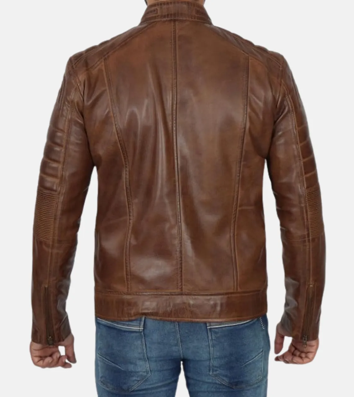 Neato Waxed Men's  Leather Jacket