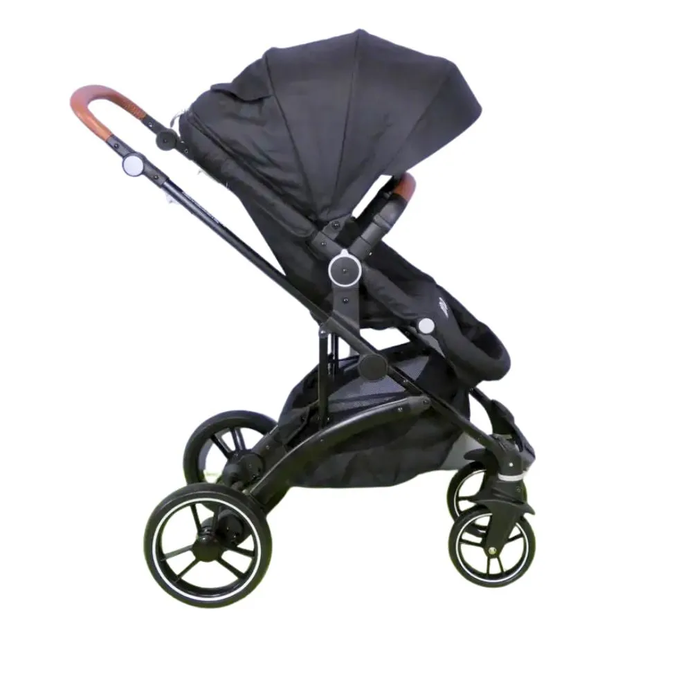 Neeva Carina Stroller* & Neeva I-Size Infant Capsule-Beige Trim (NBG1) Bundle
