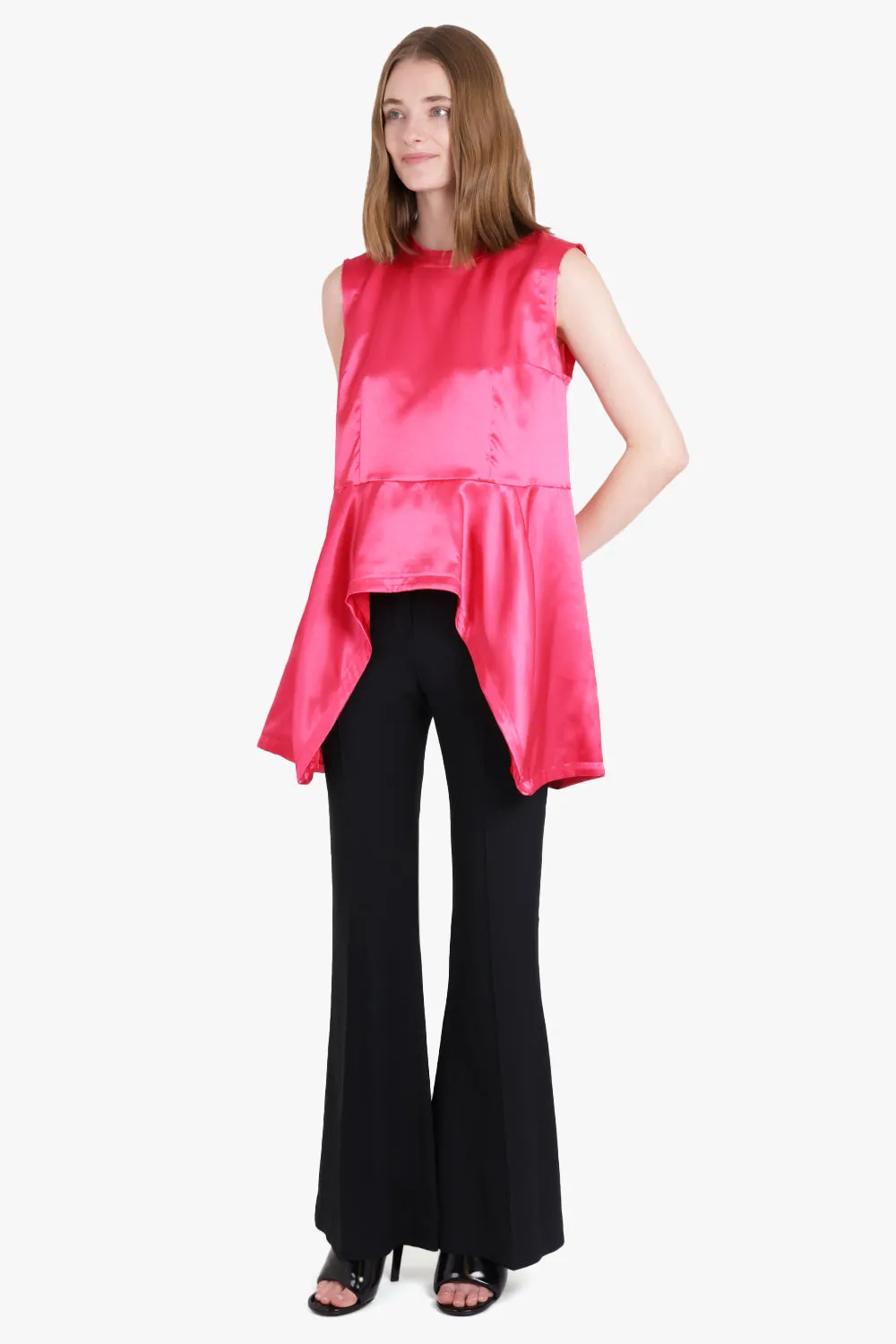 New Bootcut Cady Pants | Black