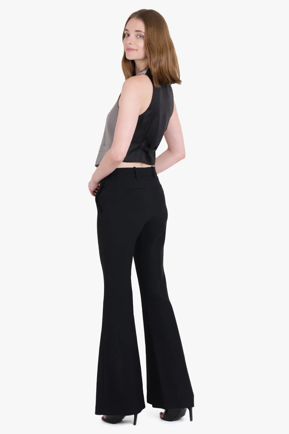 New Bootcut Cady Pants | Black