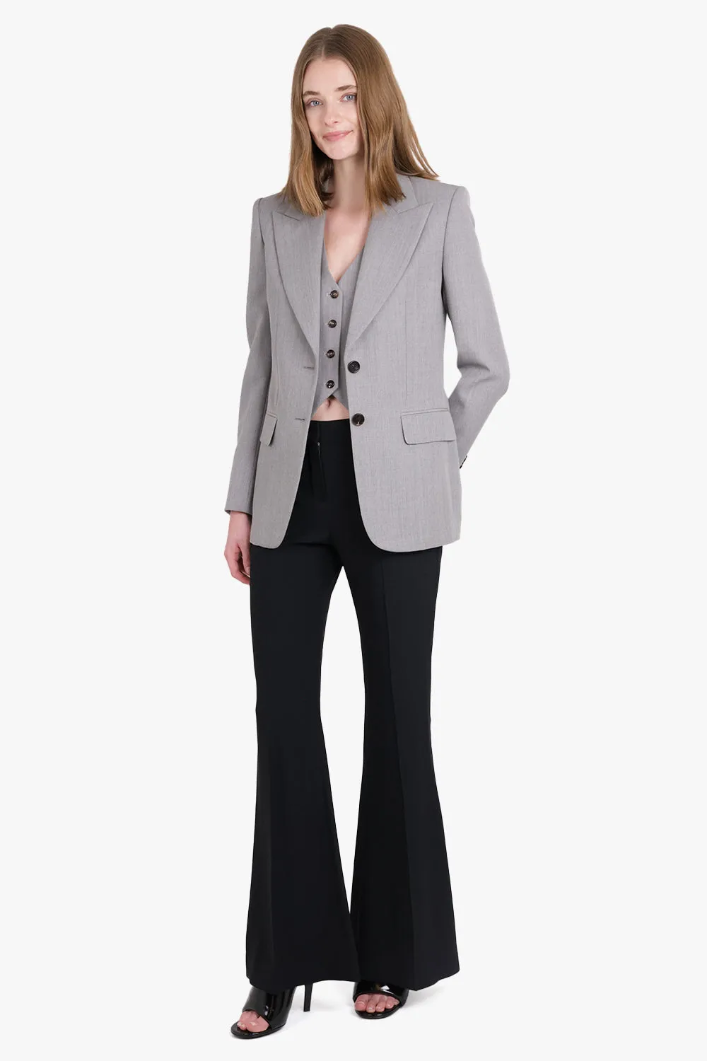 New Bootcut Cady Pants | Black