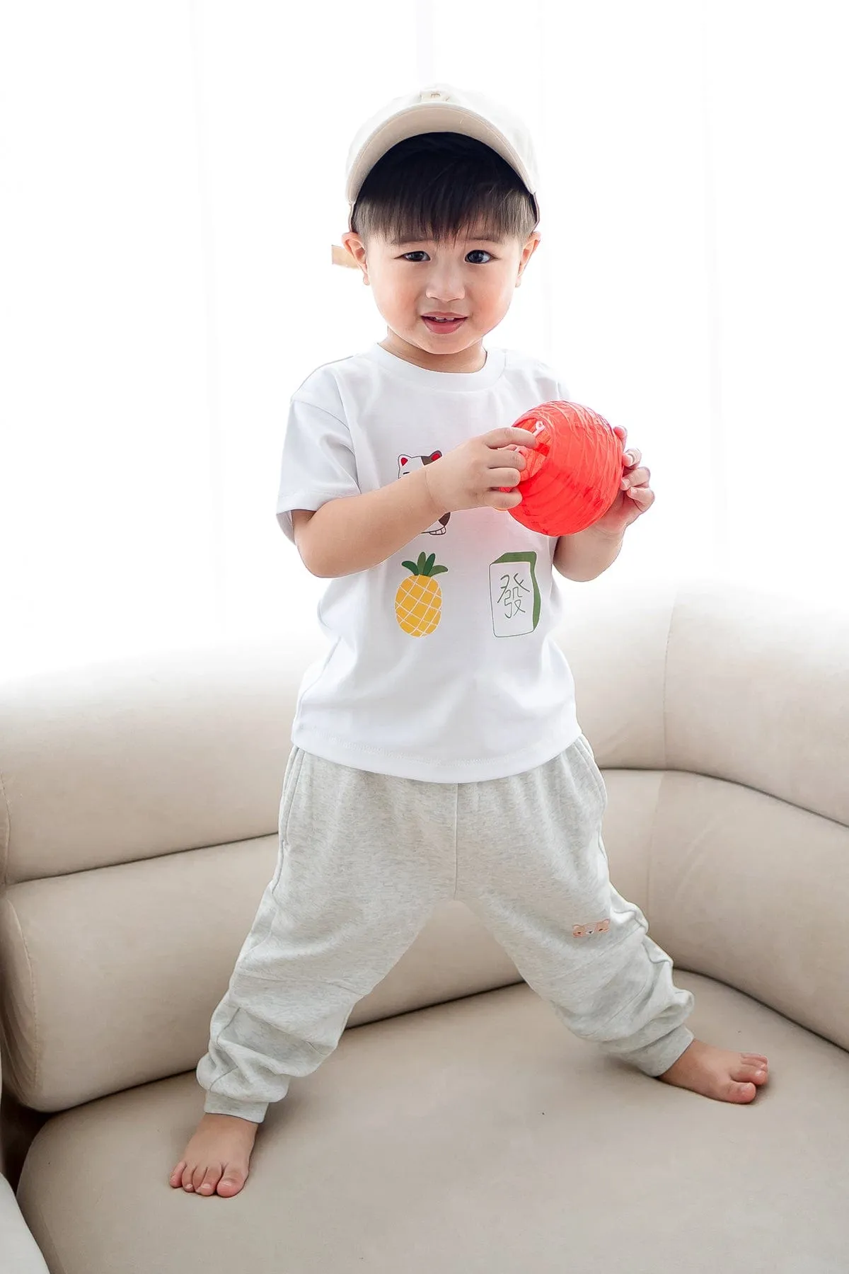 NM X LEBEAR JOGGER PANTS IN GREY