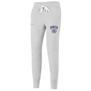 Northwestern Wildcats Women's Under Armour Grey Joggers