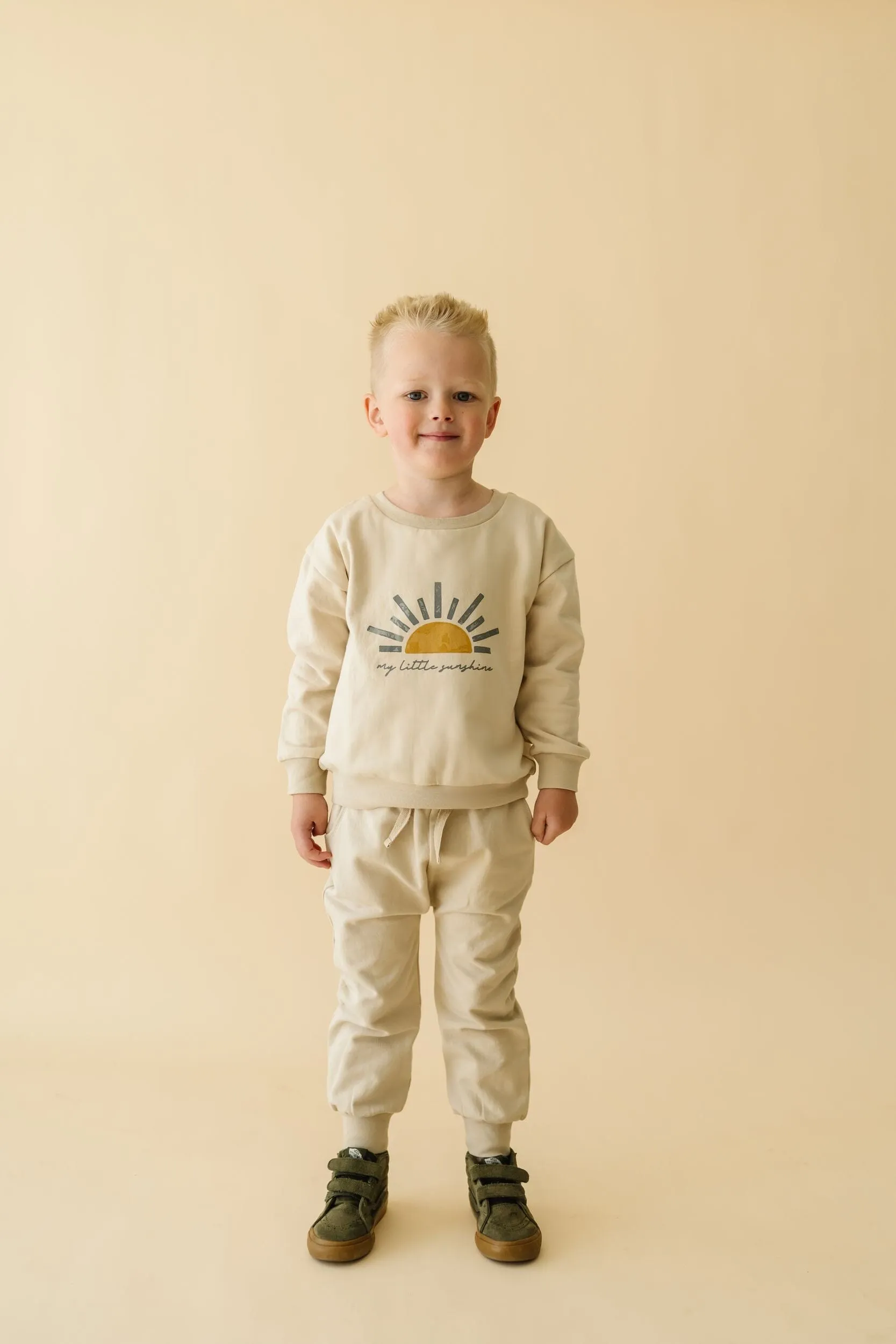Organic Fleece Sweatshirt | My Little Sunshine