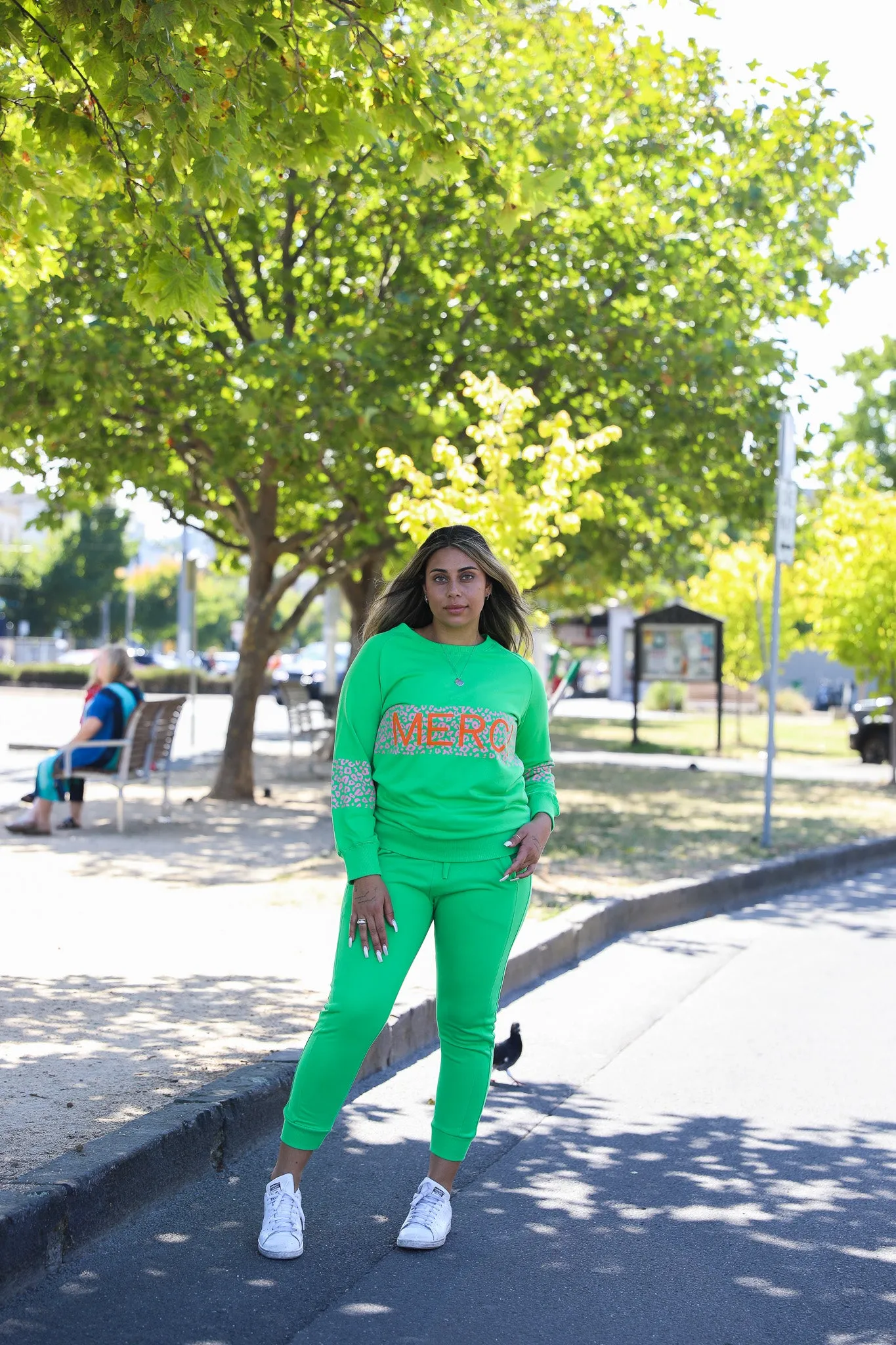 Oxford Joggers - Green