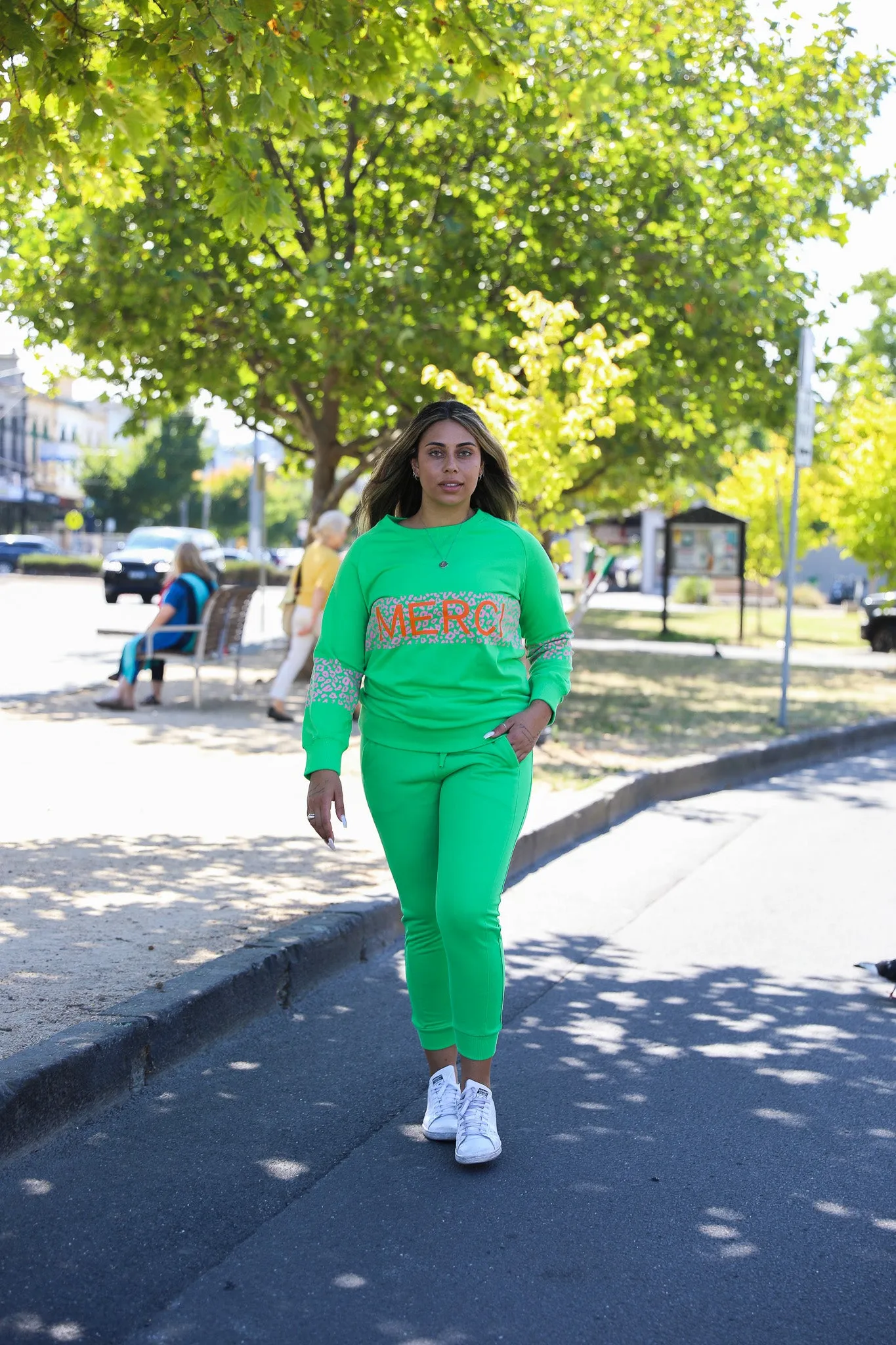 Oxford Joggers - Green