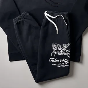 Pegasus Joggers in Black