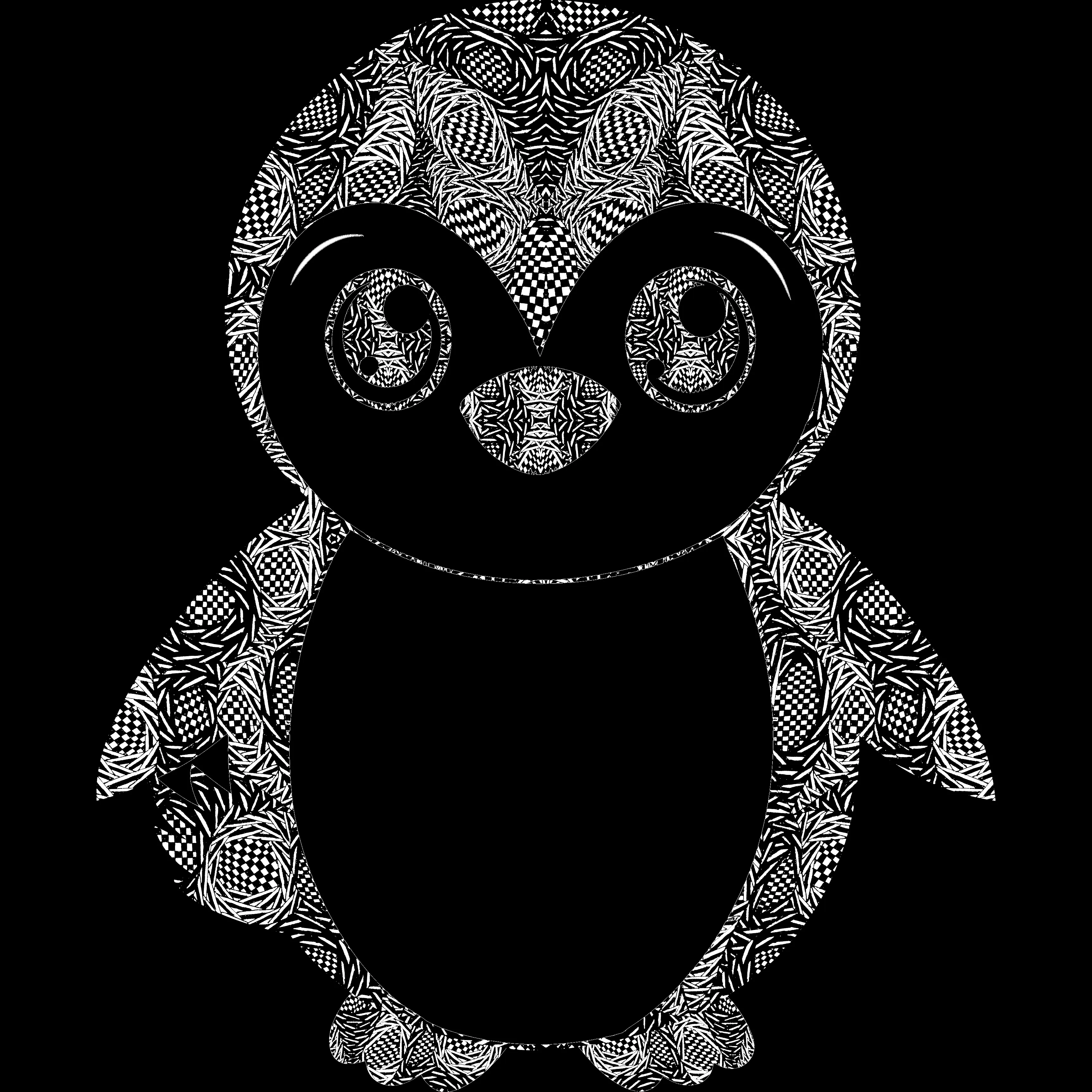 Penguinator - 100% Cotton Crewneck Half Sleeve Unisex T-Shirt