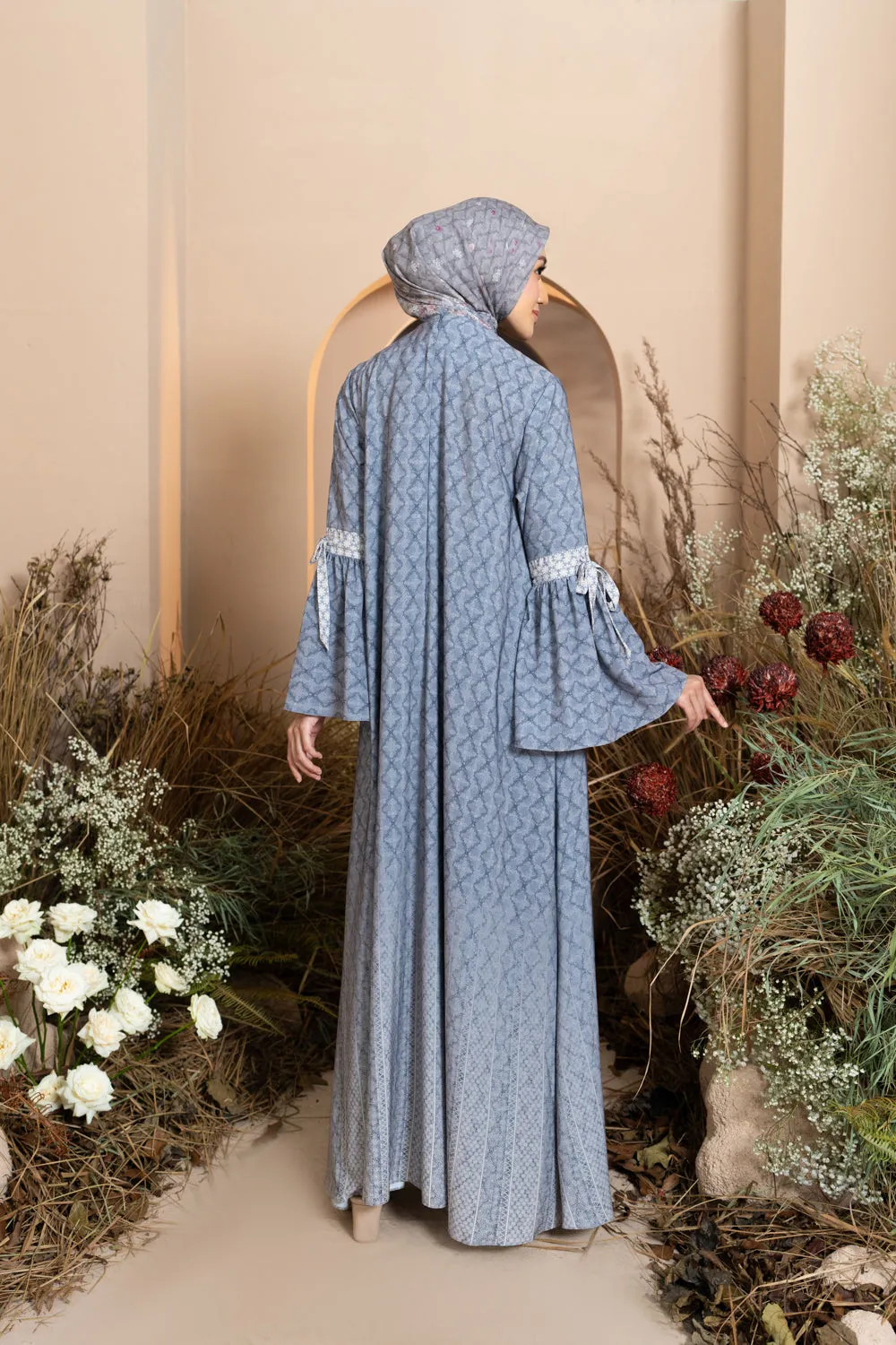 Pre Order - Mariri Dress Indigo Charcoal