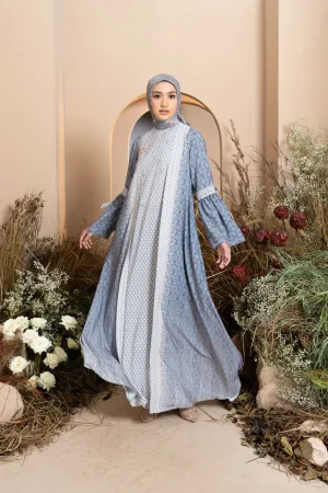 Pre Order - Mariri Dress Indigo Charcoal