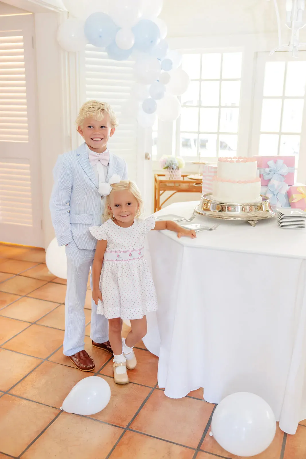Prep School Pants Breakers Blue Seersucker With Breakers Blue Stork