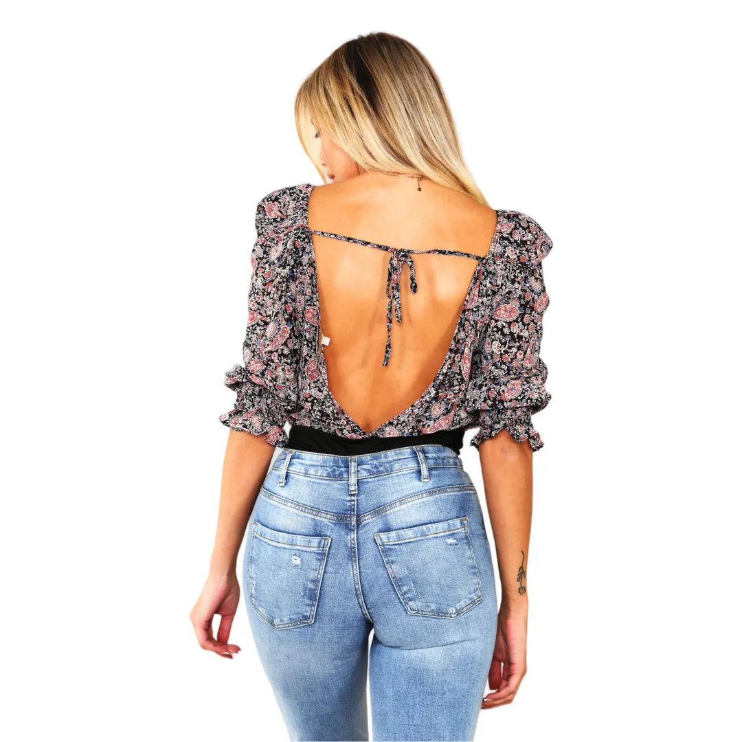 Puff Sleeve Bodysuit