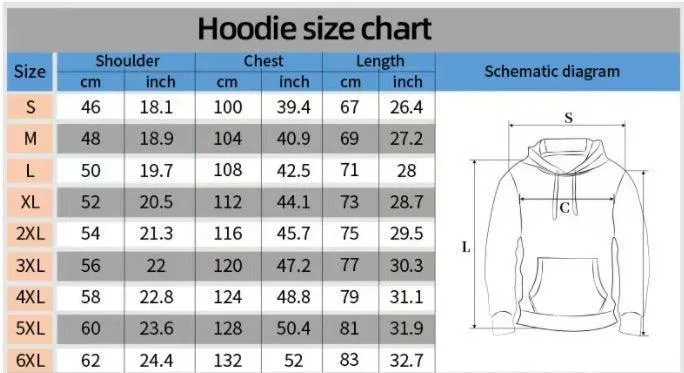 Punk Design Slim Fit Printed Hoodie