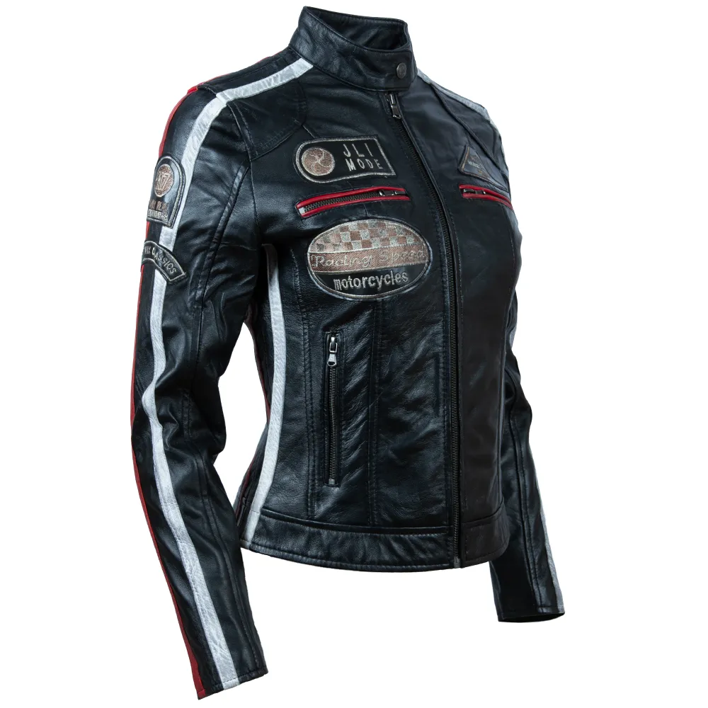 QOOC Women's Racing Biker - Black