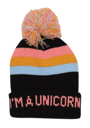 "I'm a Unicorn" Pom Pom Beanie