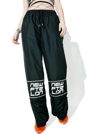 Racer Logo Joggers (Black)