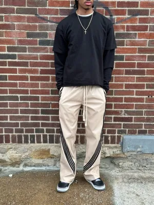 RFRM leather joggers (Tan)