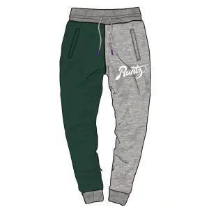 Runtz Divided Worldwide Joggers (Grey/Green/Navy)