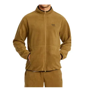 RVCA VA ESSENTIAL MICRO FLEECE - CAMEL