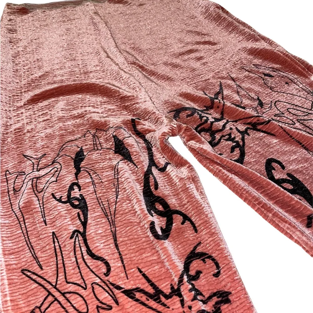 salmon plate pants