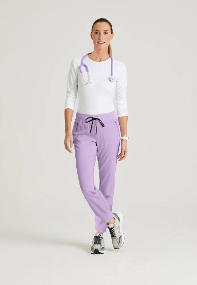Seasonal Colors Eden 5-Pocket Mid-Rise Jogger Scrub Pant
