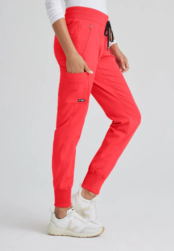 Seasonal Colors Eden 5-Pocket Mid-Rise Jogger Scrub Pant