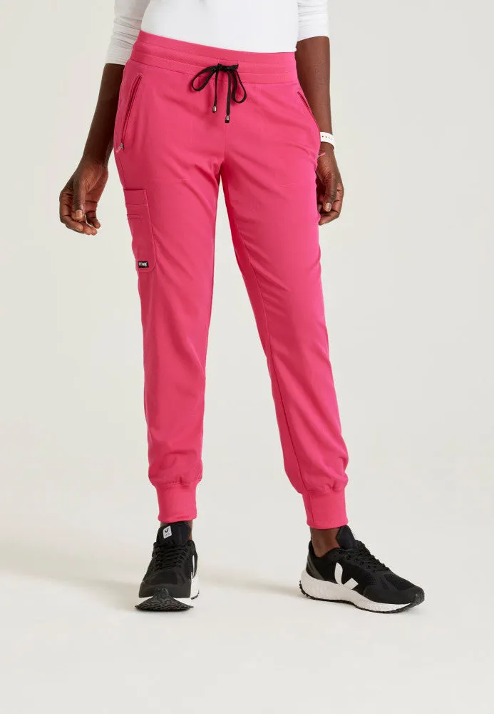 Seasonal Colors Eden 5-Pocket Mid-Rise Jogger Scrub Pant
