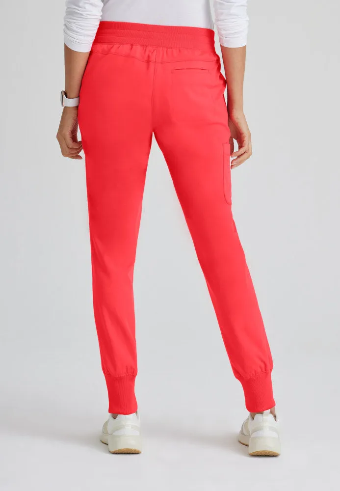 Seasonal Colors Eden 5-Pocket Mid-Rise Jogger Scrub Pant