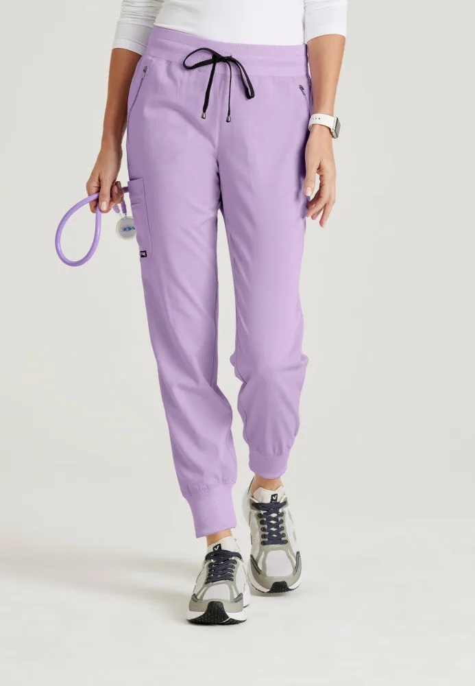 Seasonal Colors Eden 5-Pocket Mid-Rise Jogger Scrub Pant