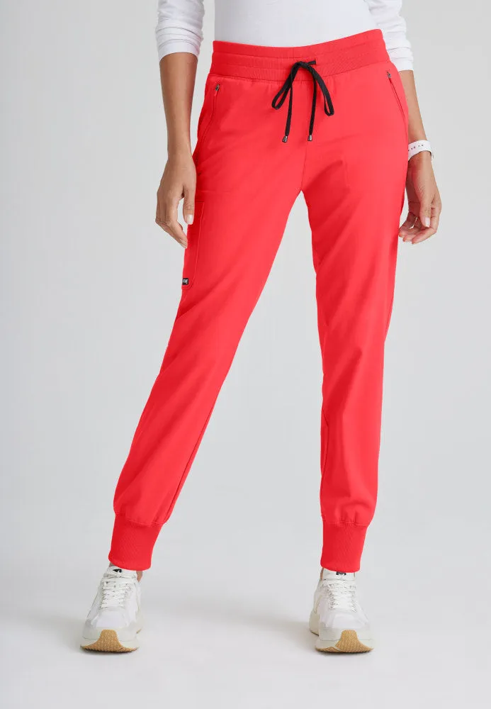 Seasonal Colors Eden 5-Pocket Mid-Rise Jogger Scrub Pant