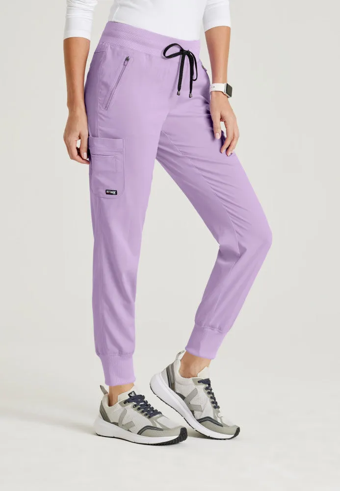 Seasonal Colors Eden 5-Pocket Mid-Rise Jogger Scrub Pant