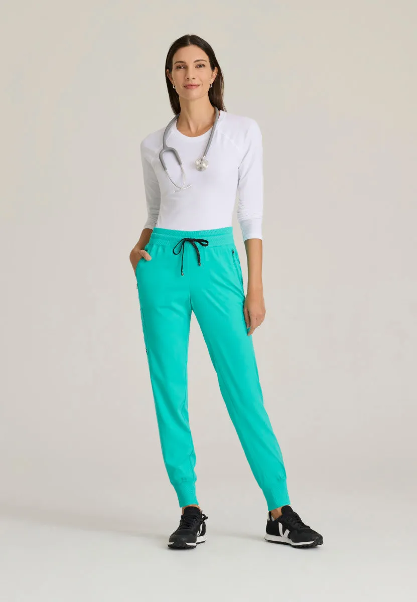 Seasonal Colors Eden 5-Pocket Mid-Rise Jogger Scrub Pant