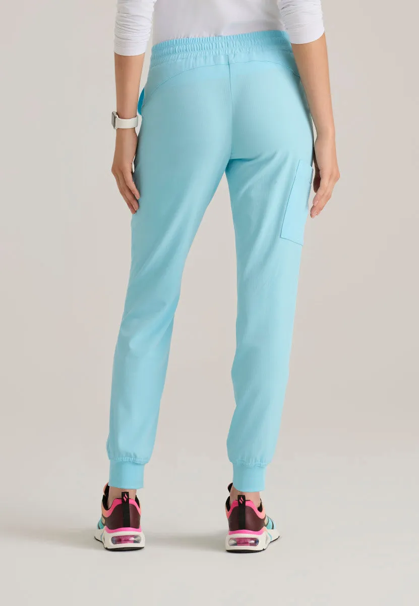 Seasonal Colors Theory 4-Pocket Mid-Rise Jogger Scrub Pant
