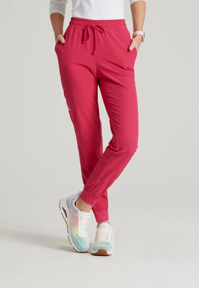 Seasonal Colors Theory 4-Pocket Mid-Rise Jogger Scrub Pant