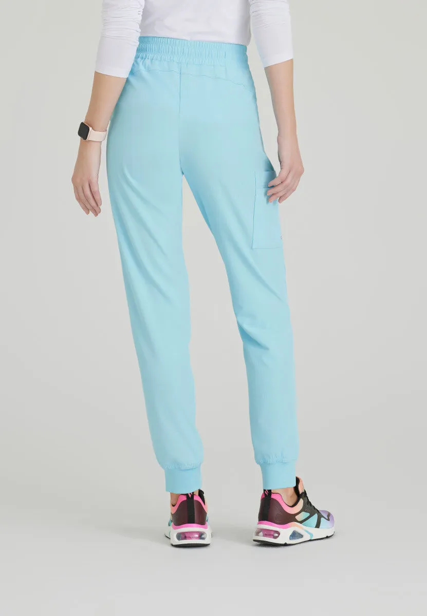 Seasonal Colors Theory 4-Pocket Mid-Rise Jogger Scrub Pant
