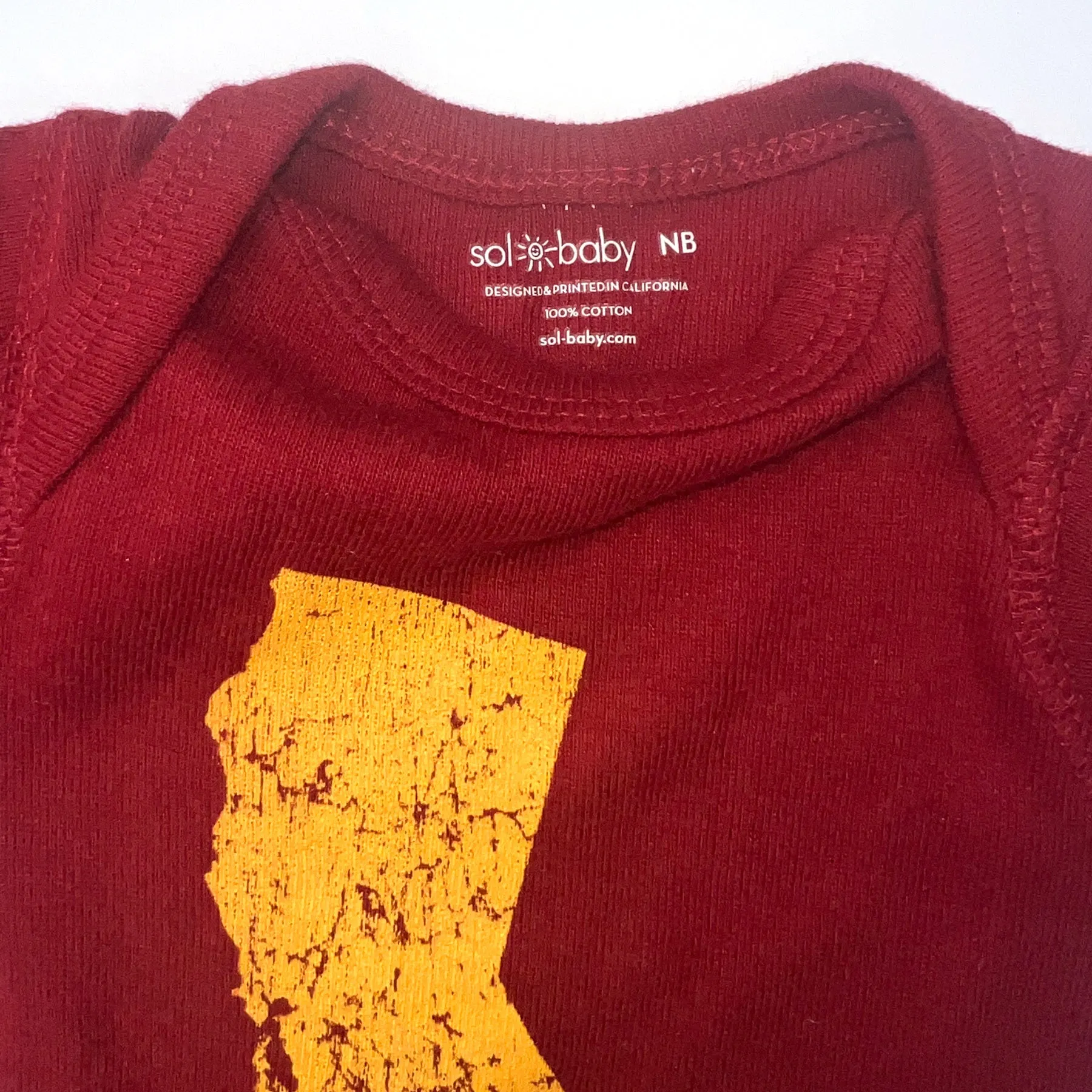 Sol Baby California Love Trojan Inspired Bodysuit