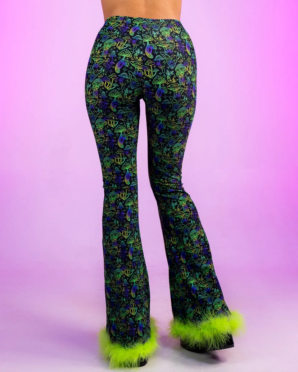 Sonic Shroom Flare Pants