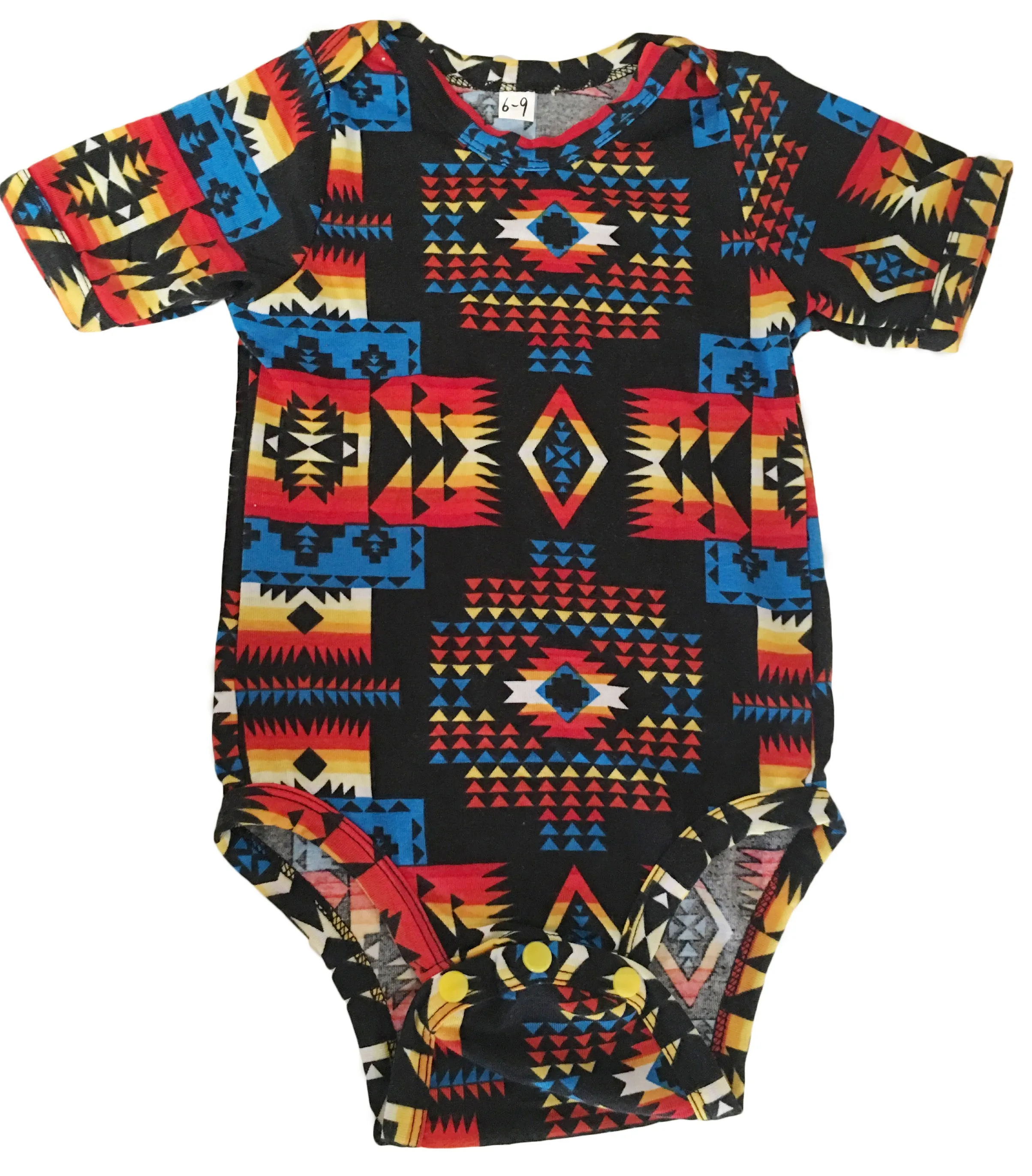 southwest native Style baby summer  bodysuit