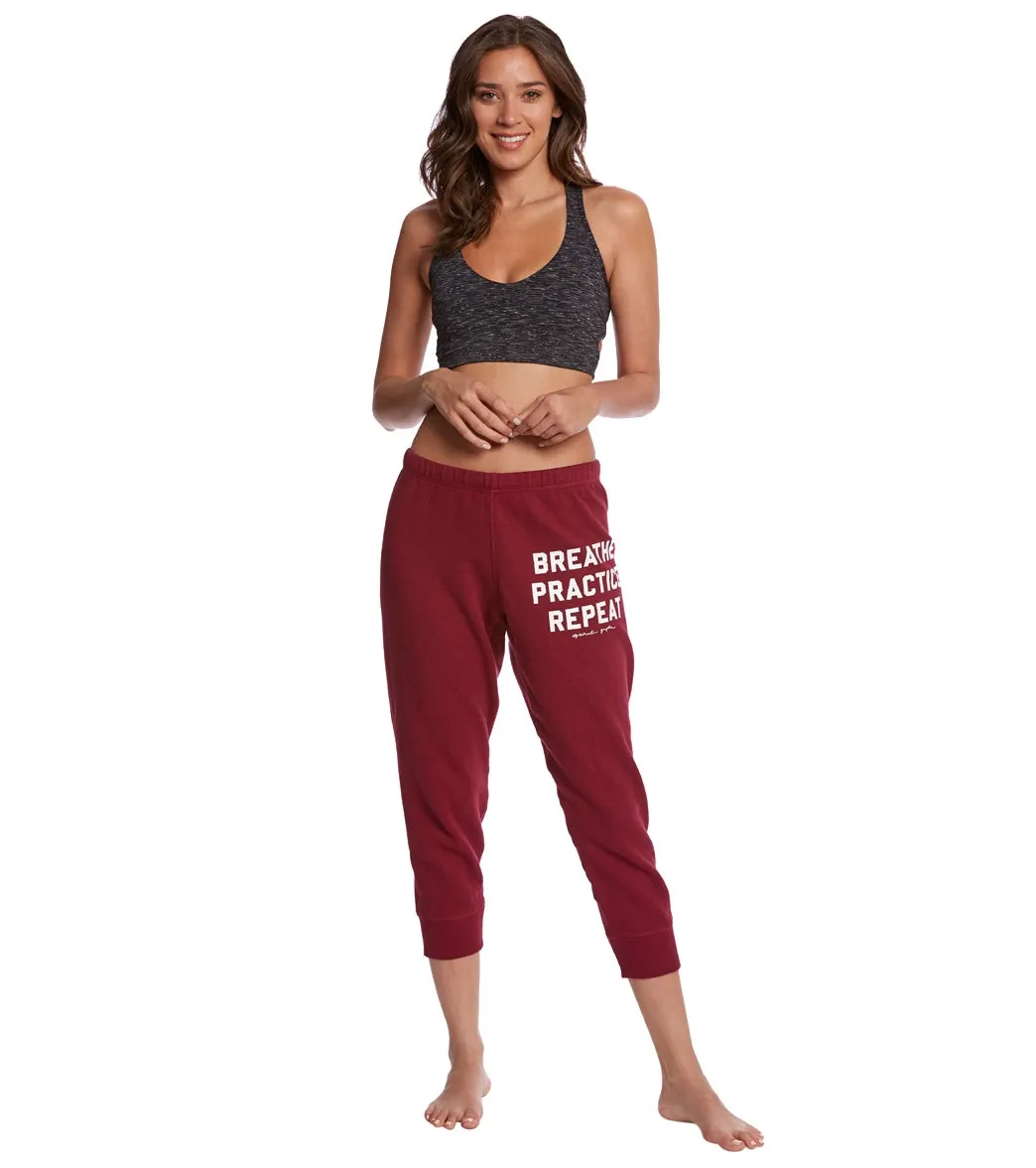 Spiritual Gangster Breathe, Practice, Repeat Sweatpant Joggers