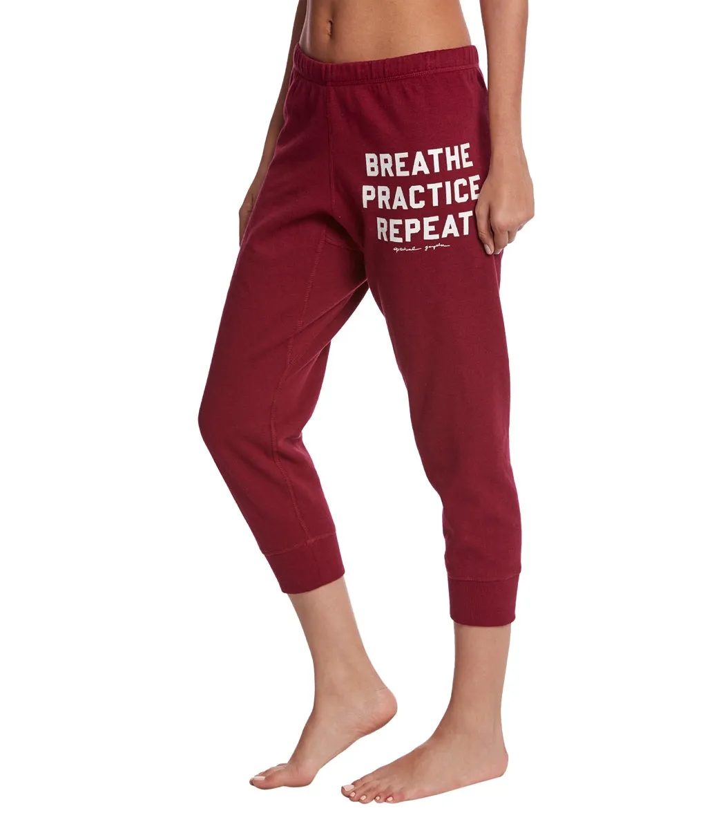 Spiritual Gangster Breathe, Practice, Repeat Sweatpant Joggers