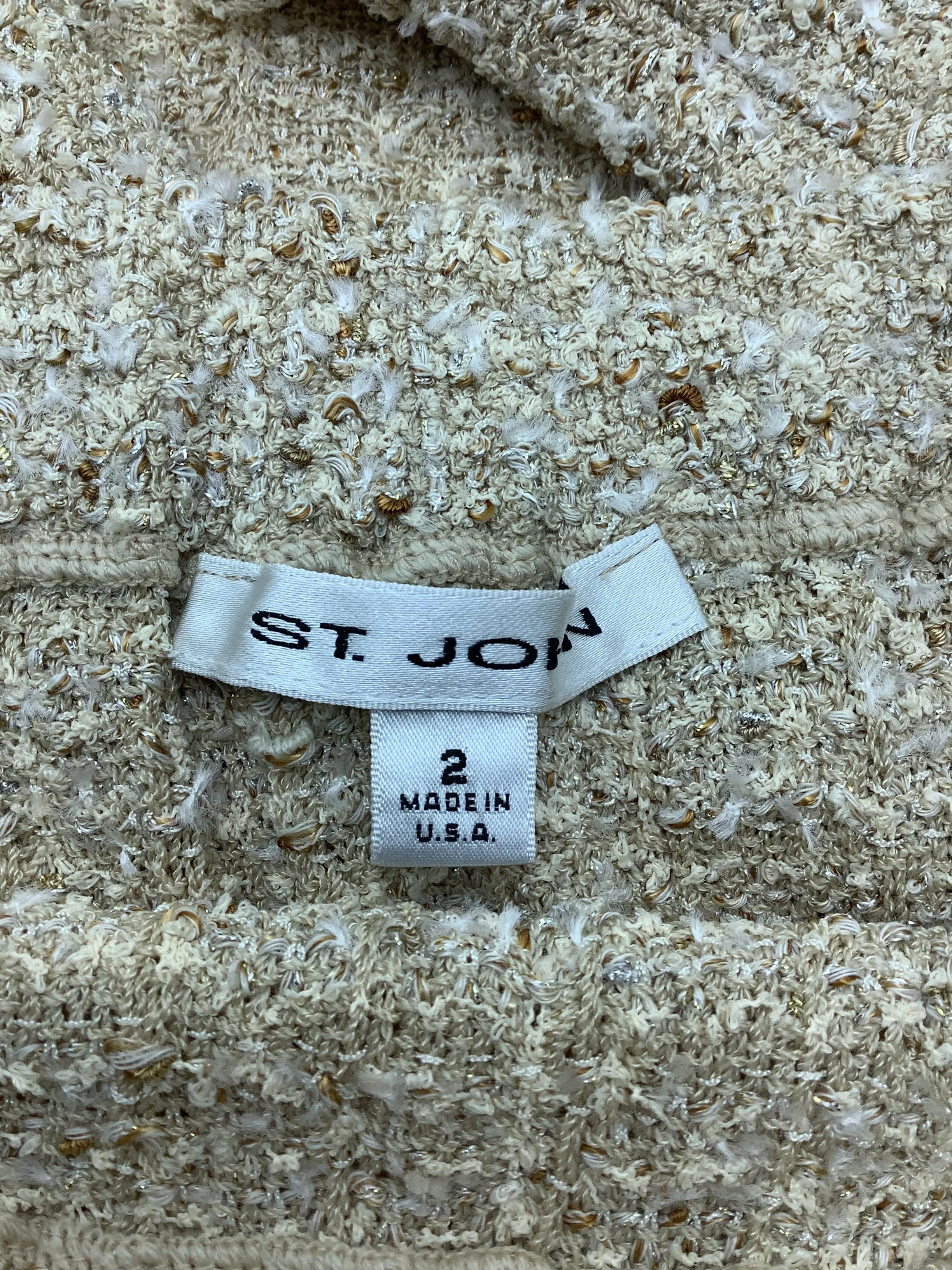 St. John 2 Piece Skirt Size: 2 and Jacket Size: 4