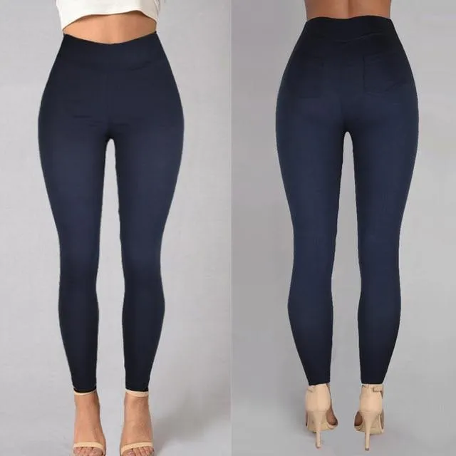 Stretch Pencil Dress Pants