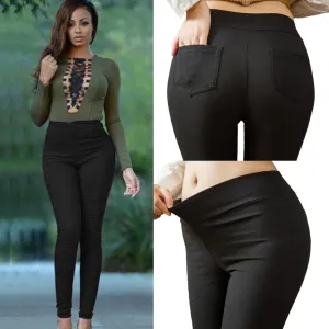 Stretch Pencil Dress Pants
