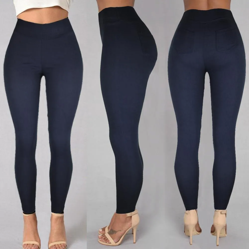 Stretch Pencil Dress Pants